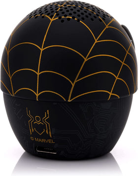 Bitty Boomers Marvel Spider-Man in-hand shot demonstrates ultra-compact travel speaker