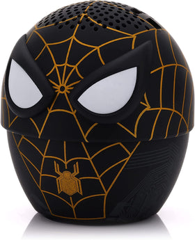 Bitty Boomers Marvel Spider-Man packaging emphasizes stereo-ready mini speaker