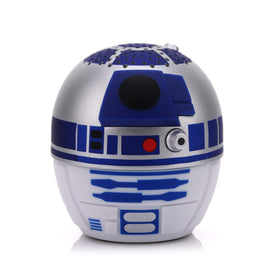 Bitty Boomers R2-D2 mini speaker front view, portable stereo on the go