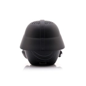 Bitty Boomers Darth Vader mini speaker with backpack clip for on-the-go use.