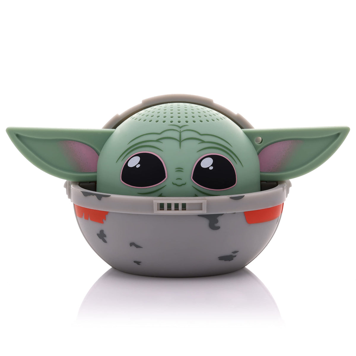 Bitty Boomers Grogu in Pram mini speaker delivers portable sound for on-the-go.