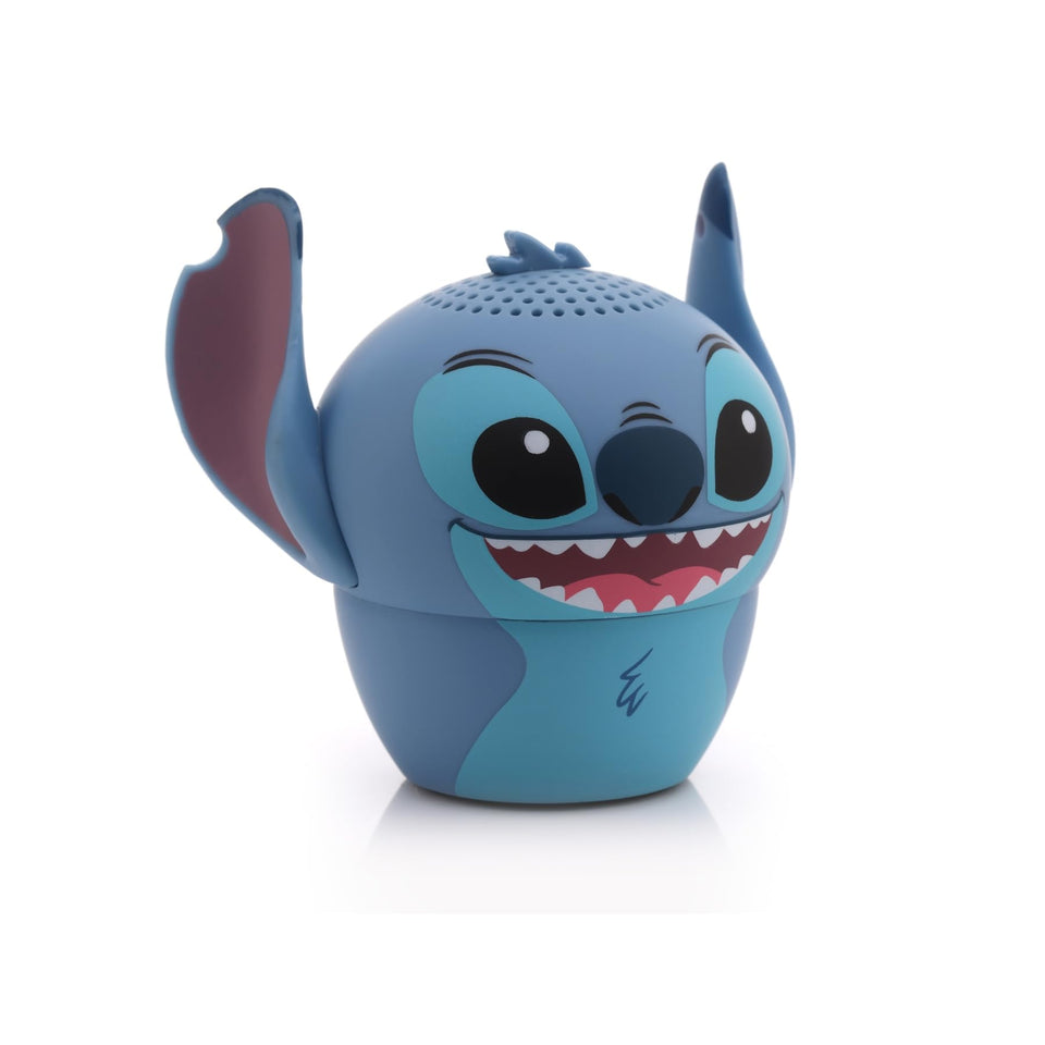Bitty Boomers Stitch front view showing character design and clear speaker face for playful audio