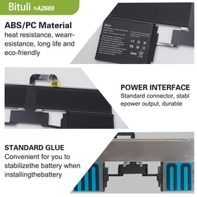 Bituli battery cell texture detail illustrating grade A cells for reliable performance
