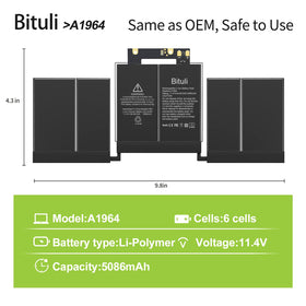 Bituli close-up of battery cells displaying grade-A construction and longevity