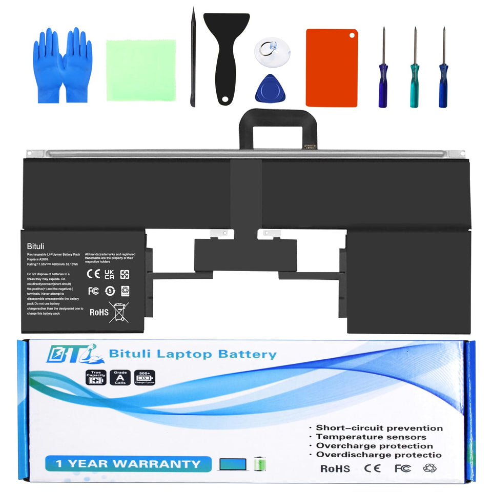 Bituli battery front packaging showing product and compatibility for confident purchase