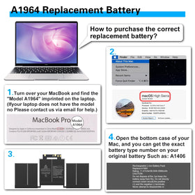 Bituoer battery installed inside MacBook Pro demonstrating restored run time benefit