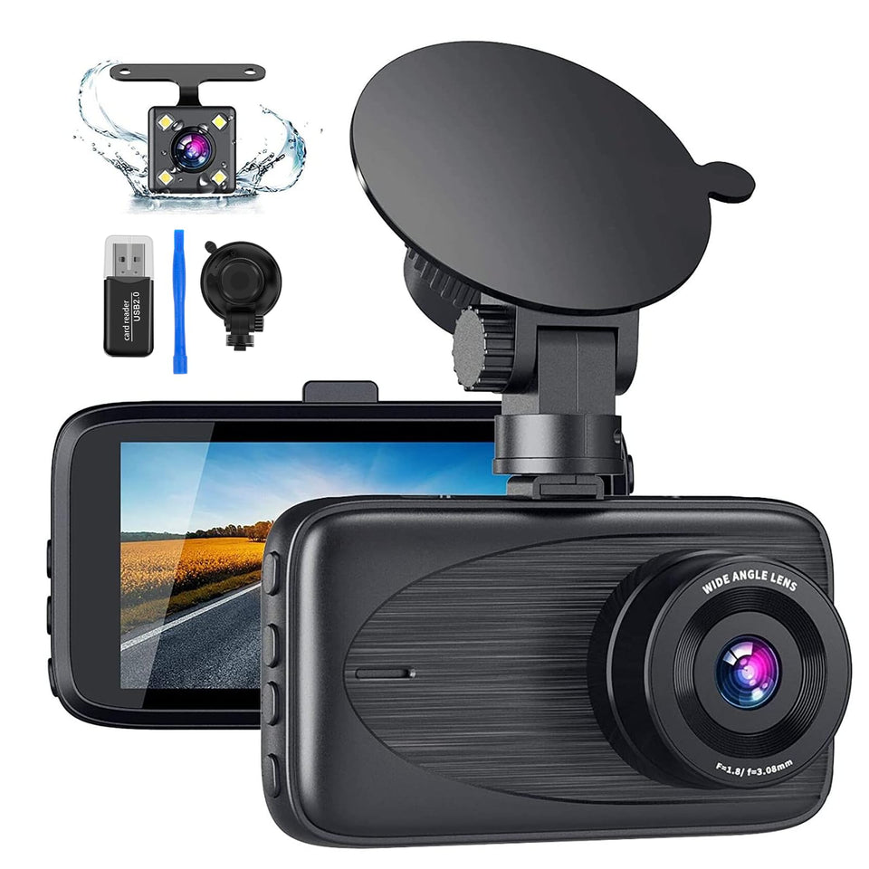 Biuone dash cam front camera in 1080P for clear daytime footage