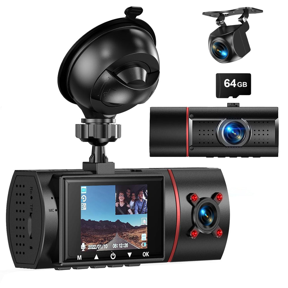 Biuone front camera showing wide road view benefit
