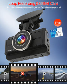 Biuone rear camera mounted on windshield demonstrating rear coverage benefit