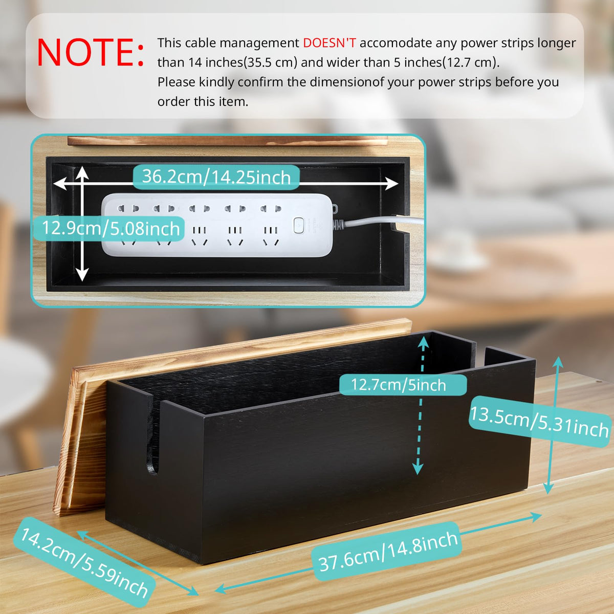 Bivvclaz open top showing interior space for power strip and chargers