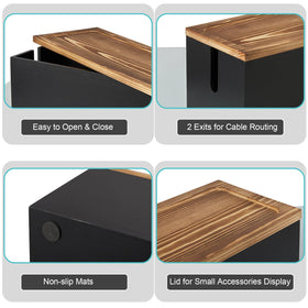 Bivvclaz close-up of wood grain and smooth black finish for durability