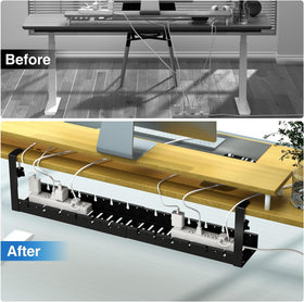 BIWIST hollow ventilated tray detail showing airflow and dust reduction benefit