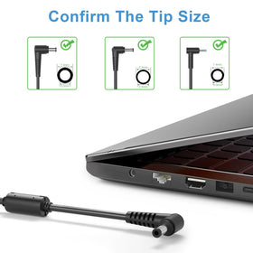BIYTC 180W charger packaging with included AC power cord.