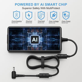 BIYTC 180W travel-friendly charger shows a compact design for portability.