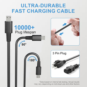 BIYTC 280W USB tip charger for GE78HX Raider ensuring smooth gaming sessions