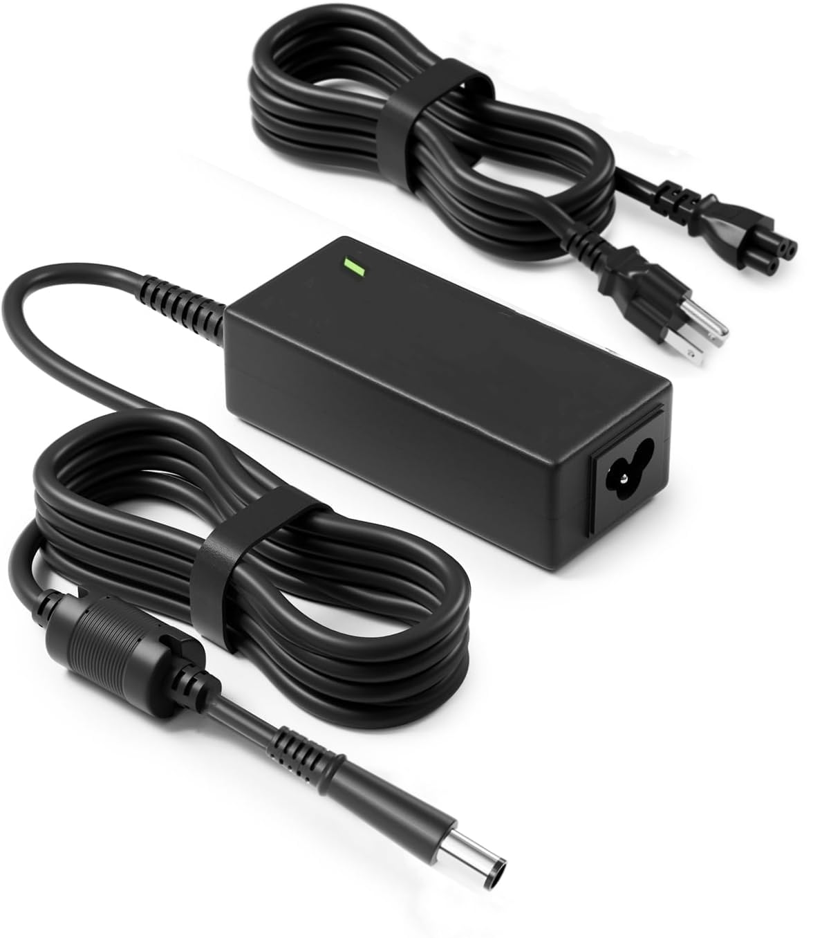 BIYTC 90W charger connected to a Dell Latitude 5510 showing on-the-go charging.