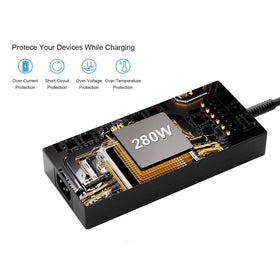 BIYTC adp-280eb charger for Raider series maintaining steady charging