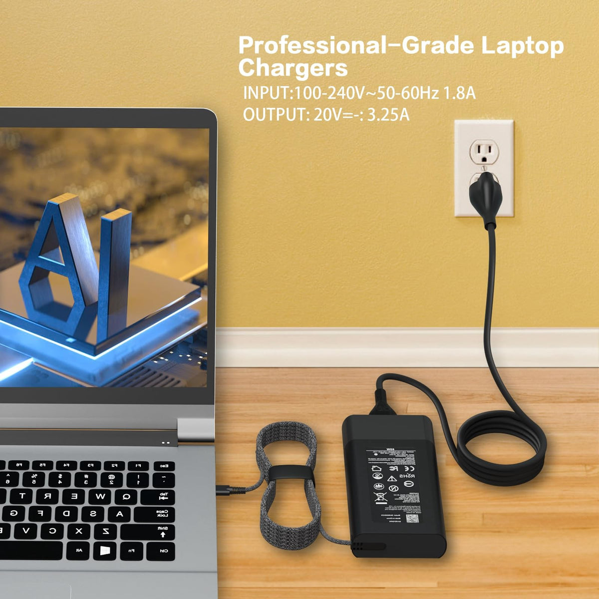 BJDUYLBJ Asus Chromebook C302/C523 compatibility ensures reliable daily charging