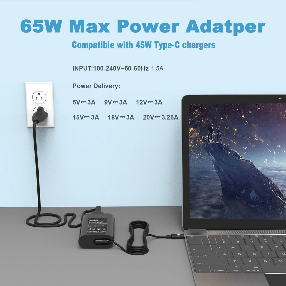 BJDUYLBJ Dell Latitude compatibility, reliable power delivery for workplace and travel.