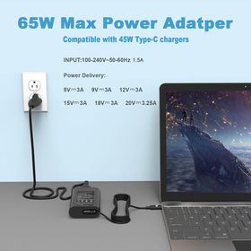 BJDUYLBJ Dell Latitude compatibility, reliable power delivery for workplace and travel.