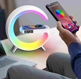 BKDRL Bluetooth speaker with ambient lighting offers rich sound and mood lighting