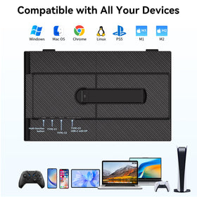 BKVOO built-in speakers boost audio during calls and media.