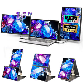 BKVOO 16-inch screen extender front view expanding workspace