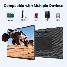 BKVOO plug-and-play setup connects to laptop, phone, or console.