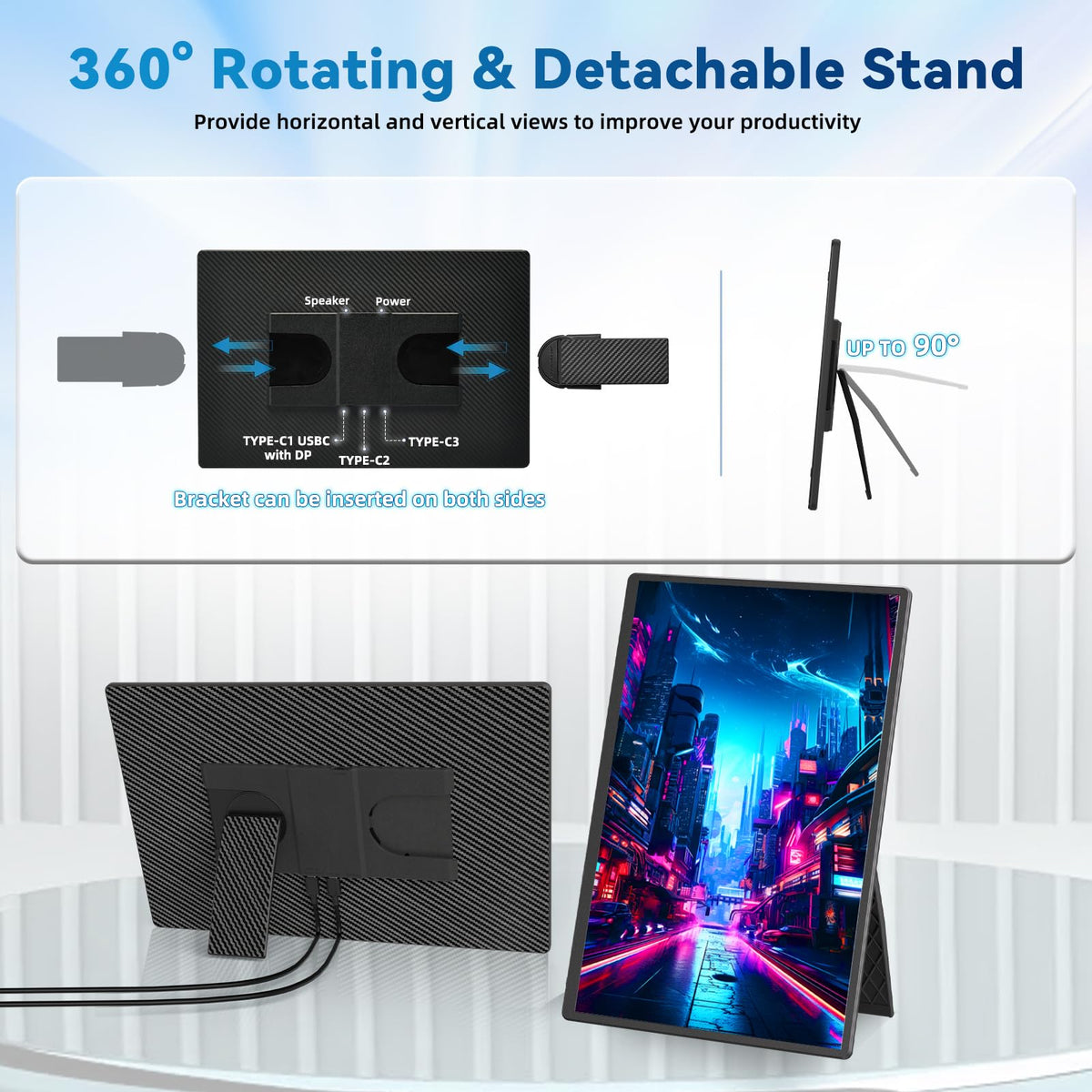 BKVOO extended dual-screen setup boosts multitasking during work sessions