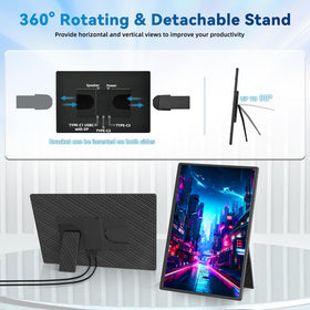 BKVOO extended dual-screen setup boosts multitasking during work sessions