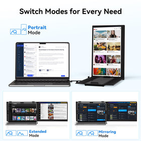 BKVOO USB-C/HDMI plug-and-play setup simplifies quick connections.