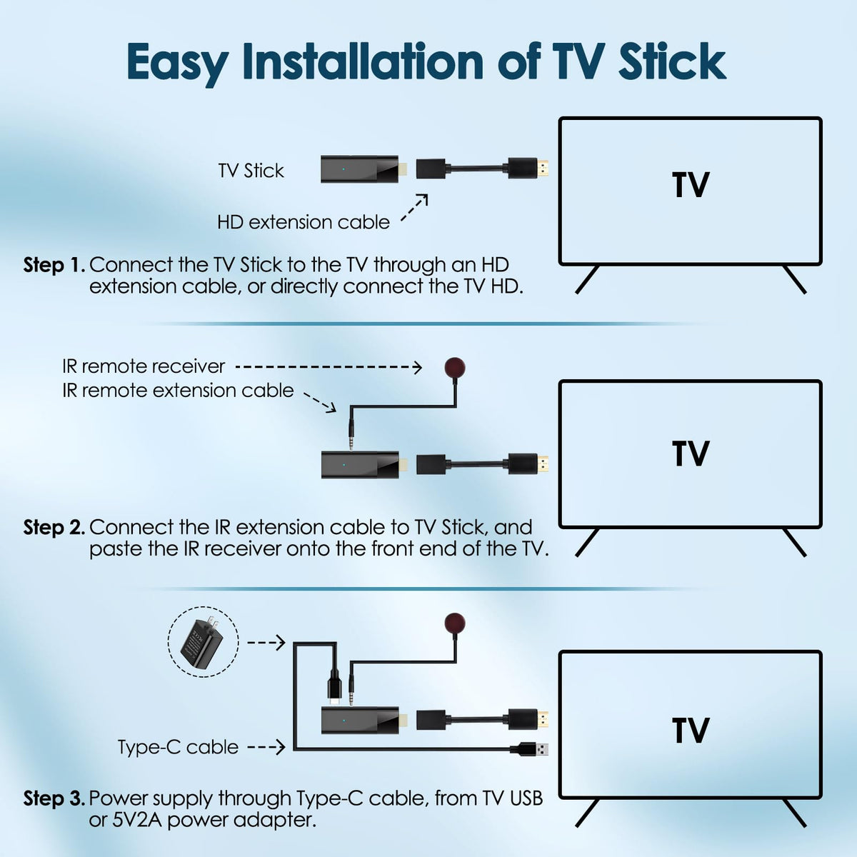 BL TV stick in living room streaming 4K content to TV offering better viewing experience benefit