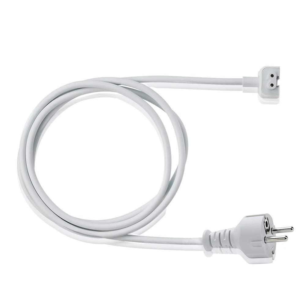 Blacell eu-3-prong-power-cord-macbook-6ft ensures secure grounding during use.