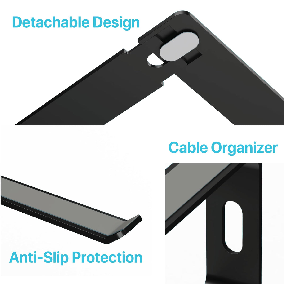BLACK+DECKER laptop stand compatible with MacBook notebooks