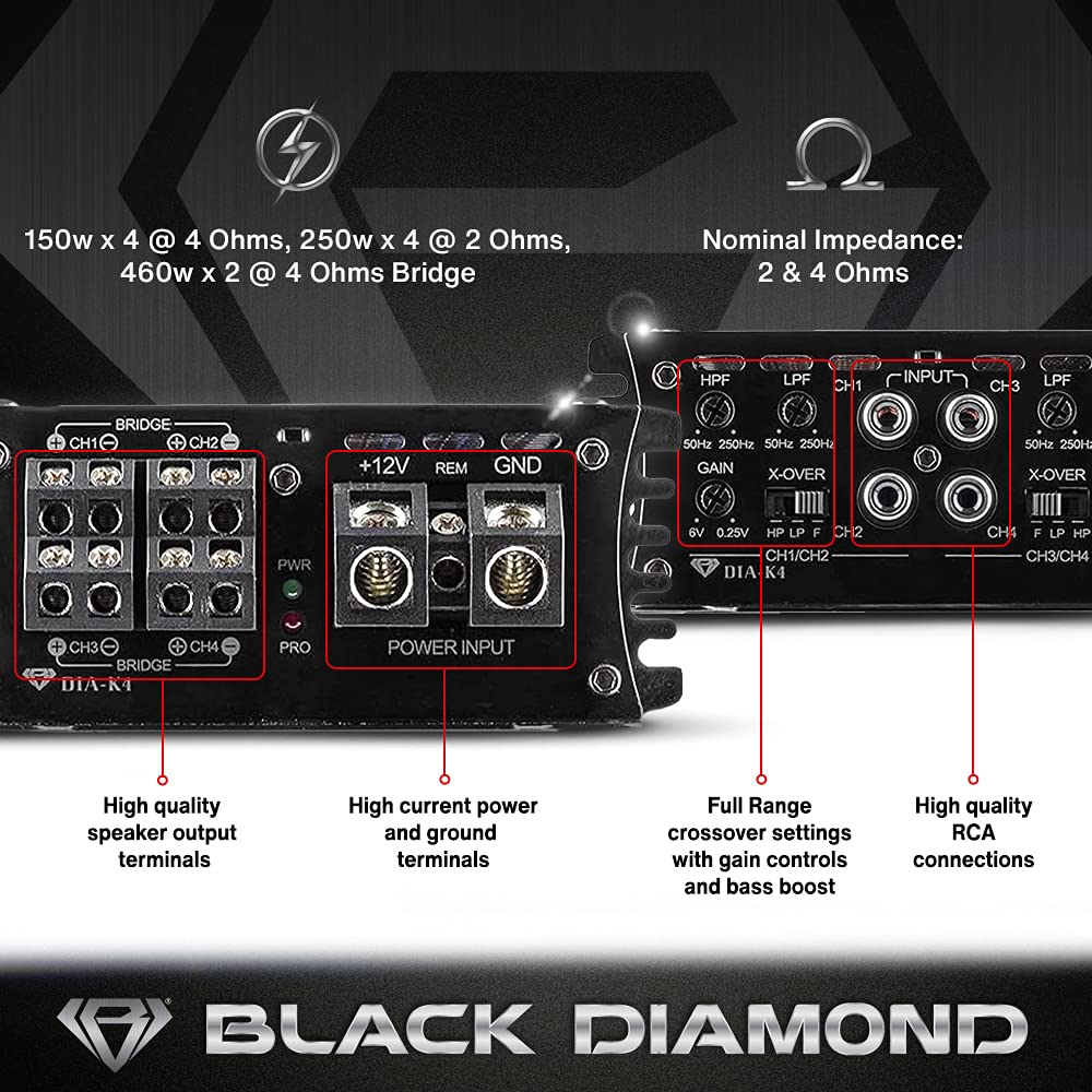 Black Diamond Dia-K4 side view highlighting compact rugged design