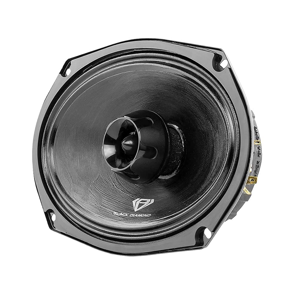 Black Diamond DIA-XT69 complete assembly image emphasizes ready-to-install midrange with tweeter