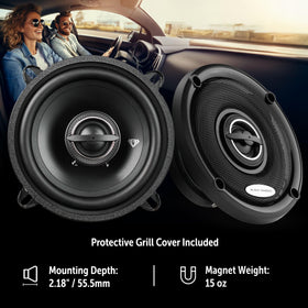 BLACK DIAMOND rubber surround close view reducing distortion over time