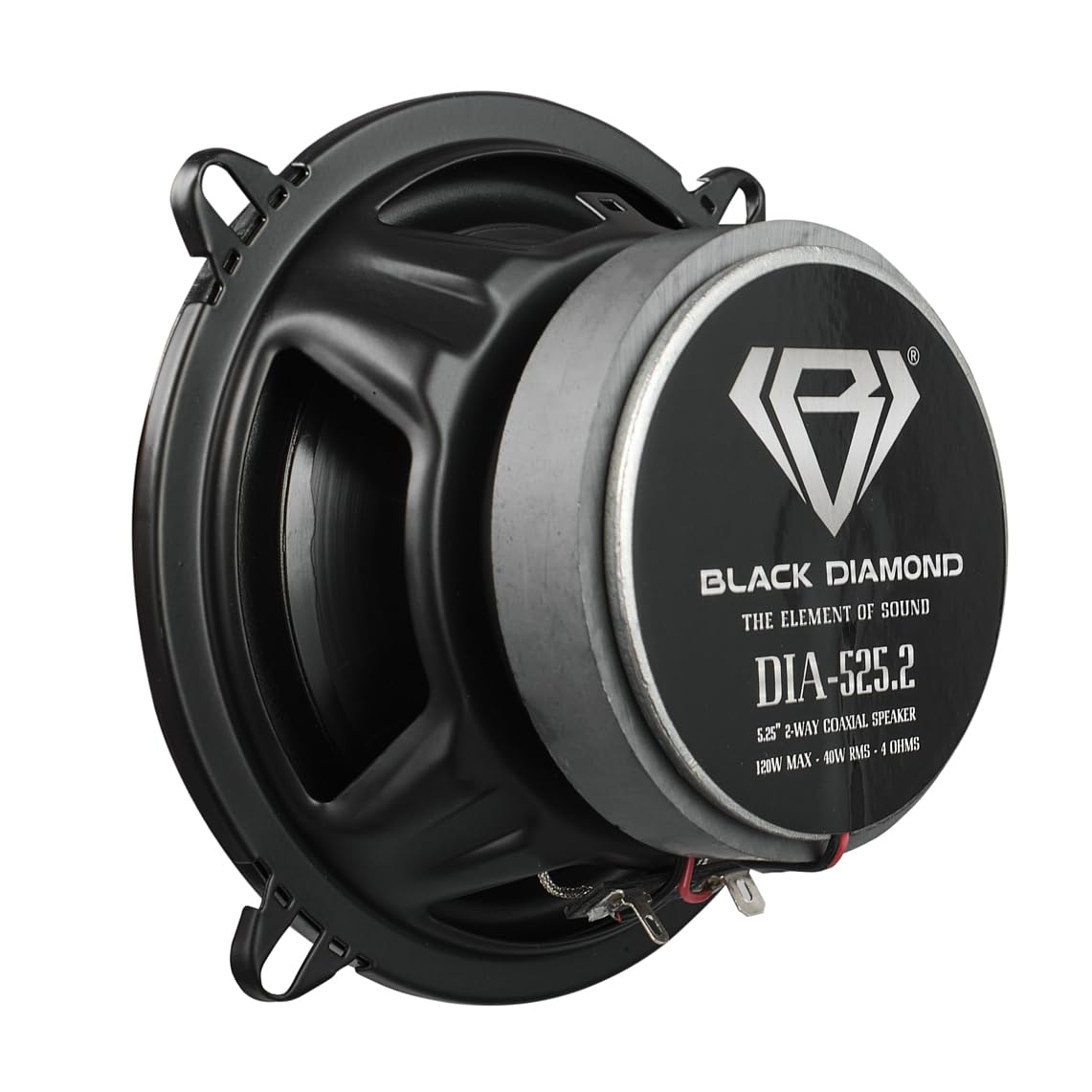 BLACK DIAMOND speaker beside ruler for scale and compact fit advantage
