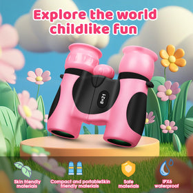 BLACKICE binoculars lens cloth included, easy cleaning for clear viewing.