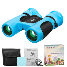 BLACKICE Kids Binoculars 8x21 front view for vibrant bird watching and exploration