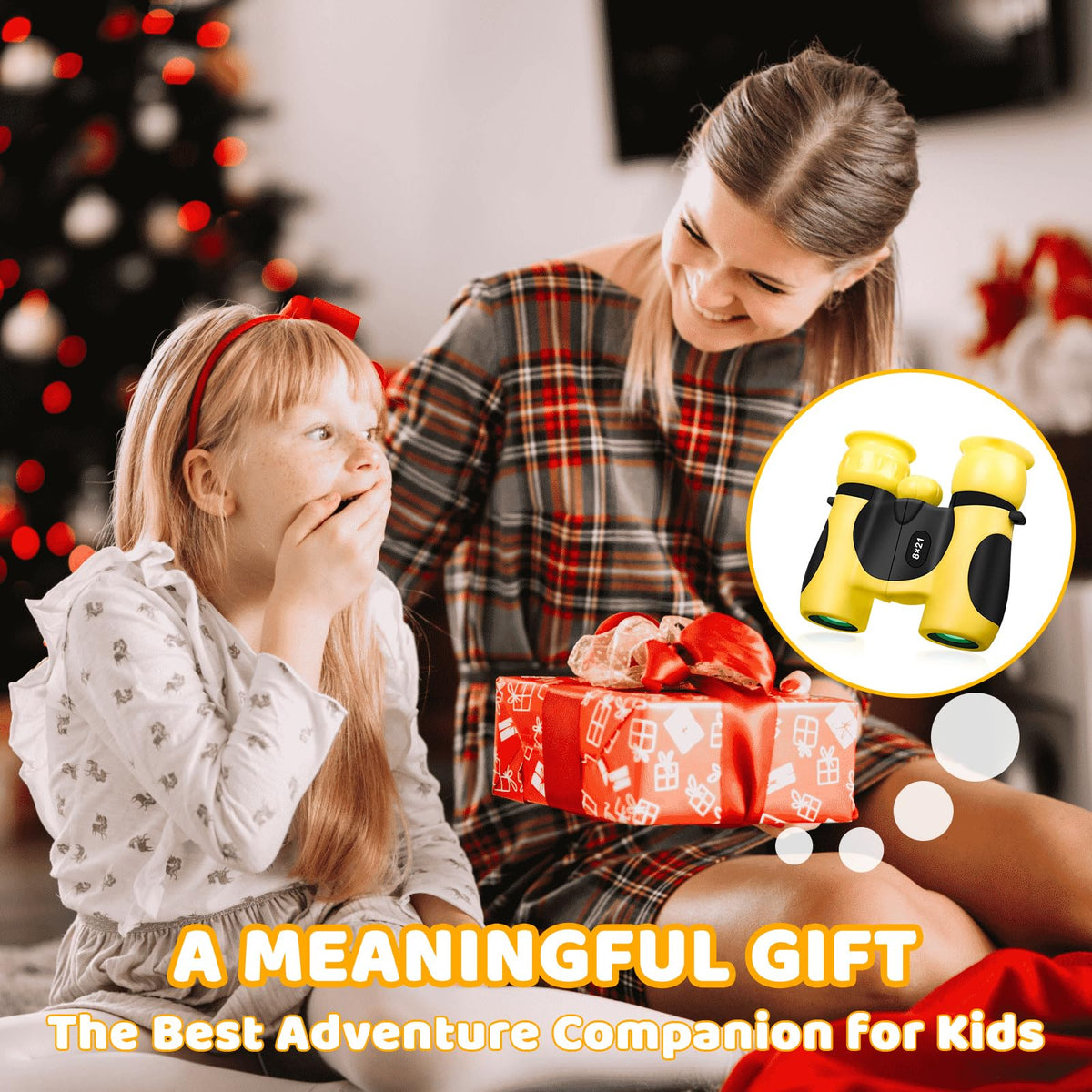 Blackice Kids Binoculars in use during bird watching outdoors