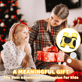 Blackice Kids Binoculars in use during bird watching outdoors