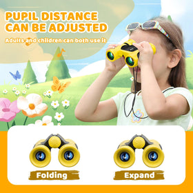 Blackice Kids Binoculars soft eyepieces close-up showing safety design