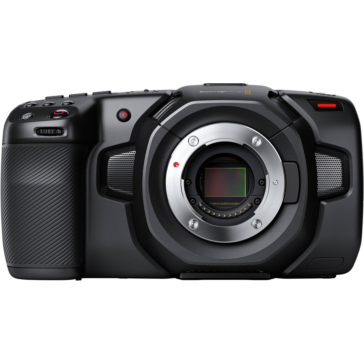 Blackmagic Pocket Cinema Camera 4K sensor delivers cinematic detail with wide dynamic range.