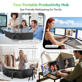 Blackview fits 13- to 17.3-inch laptops with secure grip