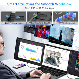 Blackview DCM6 includes cables and accessories for quick three-way connections.