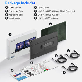 Blackview SCM6 compatibility setup works with Windows, Mac, Android.