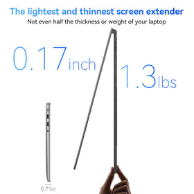 Blackview SCM6 side angle highlights compact, travel-ready design.