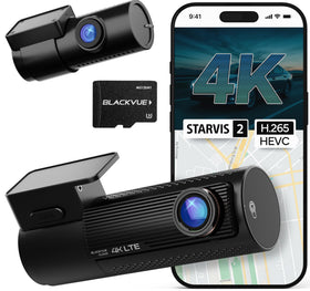 BlackVue DR970X LTE Plus II front camera captures 4K footage for crisp daytime records