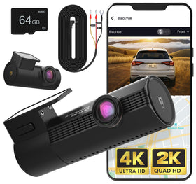 BlackVue Elite 9 front 4K footage for crisp daylight and night-time clarity.